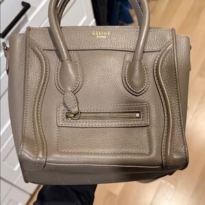 Celine style nano luggage bag
